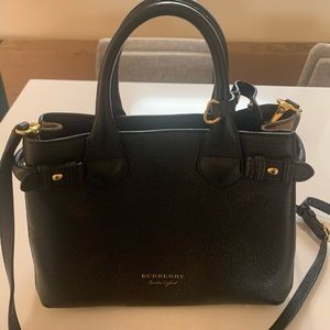 Burberry Small Blue Banner Bag